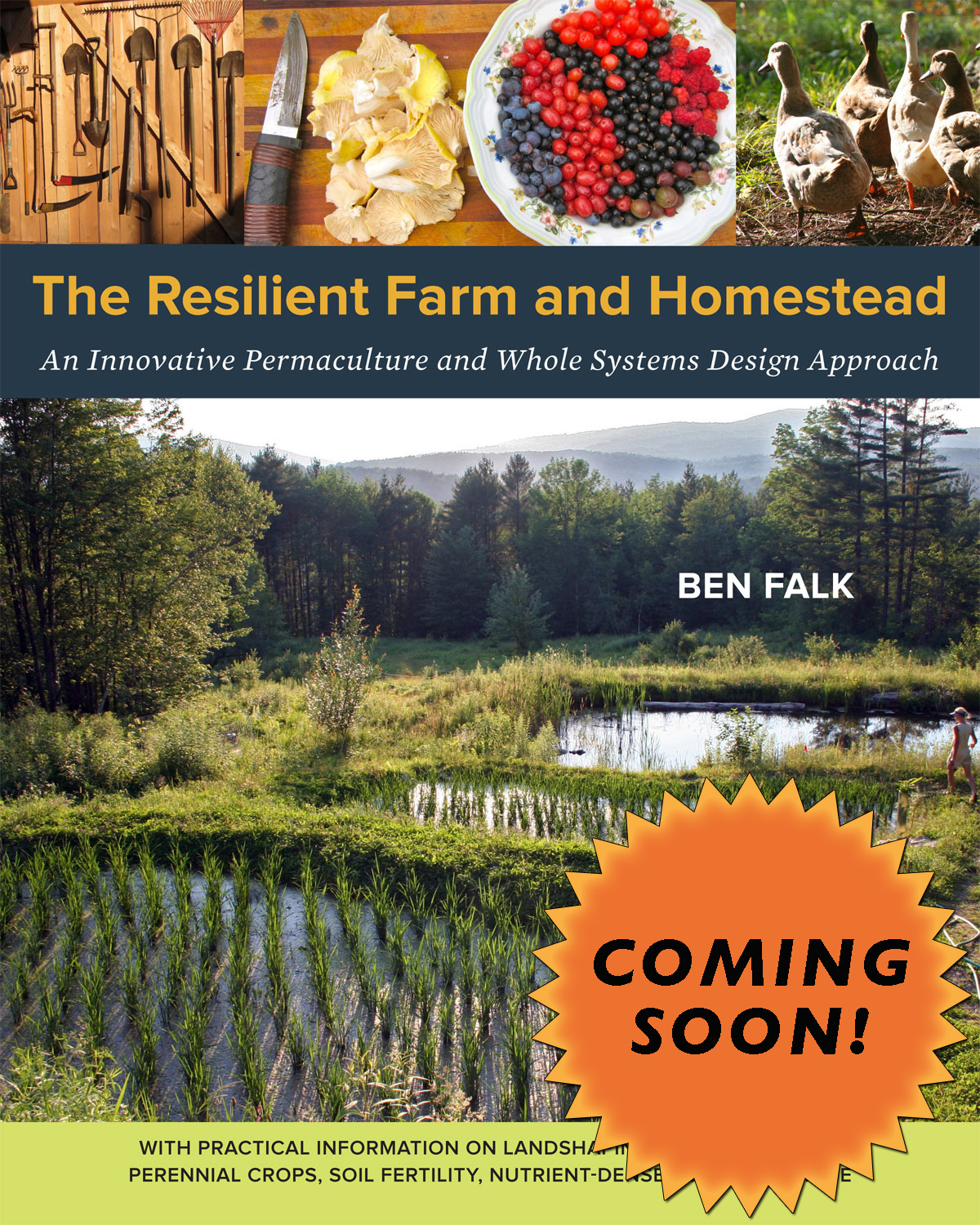 Resilient Farm & Homestead Cover Gaia's Garden Cover