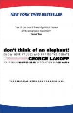 Don't Think of an Elephant! Know Your Values and Frame the Debate