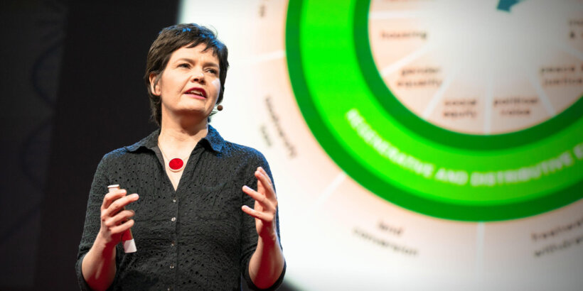 Kate Raworth speaking