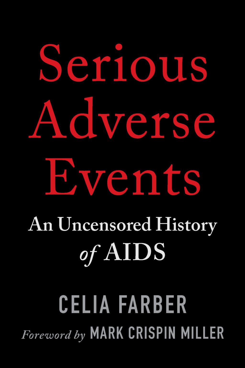 The Serious Adverse Events cover
