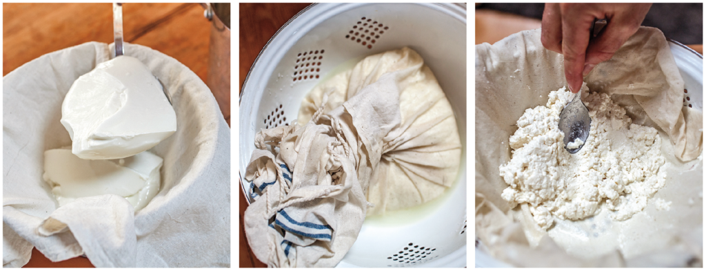 steps for making chevre