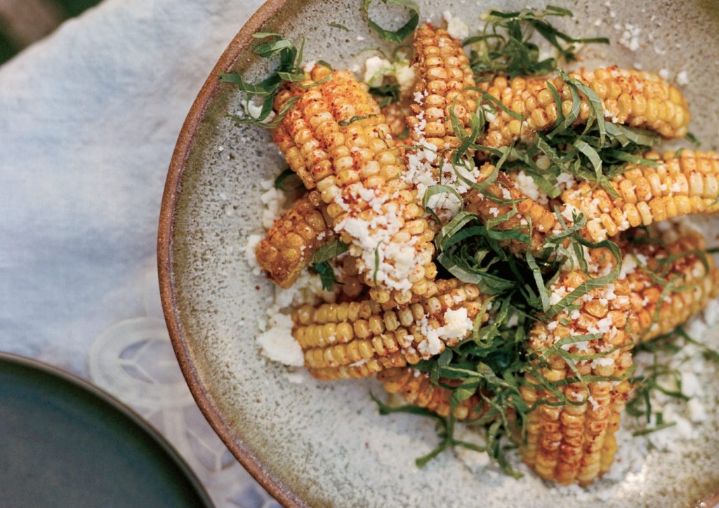 Corn Ribs with Queso Fresco