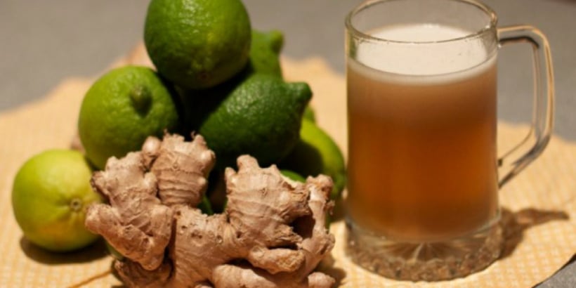 A Recipe For Homemade Ginger Beer The