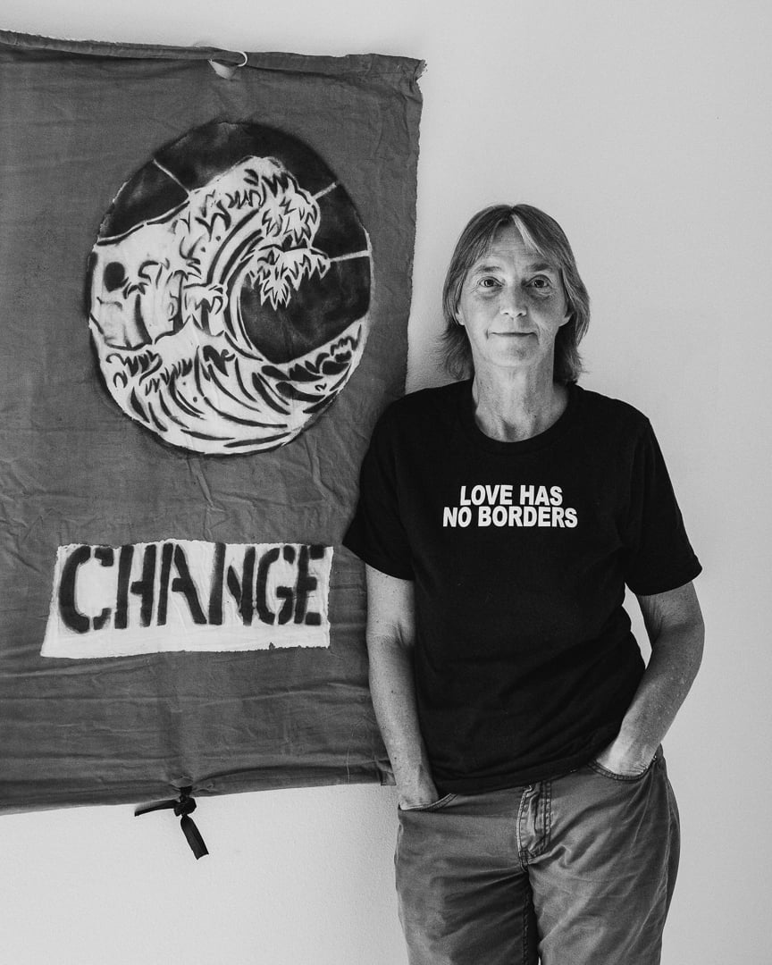 Lisa Fithian is a protest consultant specializing in activism training