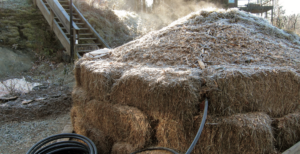 COMPOST HOT WATER HEATING SYSTEM