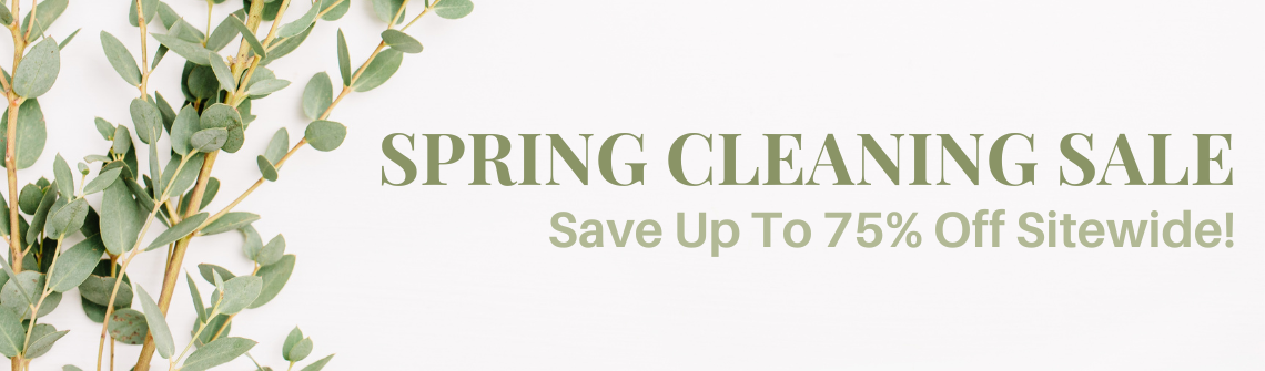 SPRING CLEANING SALE 2024 - DESKTOP BANNERS