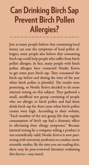 Birch Pollen Allergies