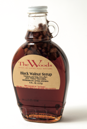 black walnut syrup