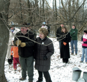 Ceremonial Tree Tapping