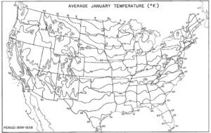 average january temperature
