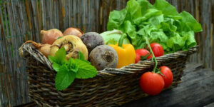 basket of vegetables