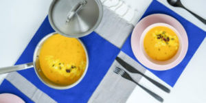 levaint-spice pumpkin soup