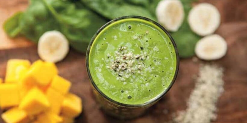 spinach and mango smoothie