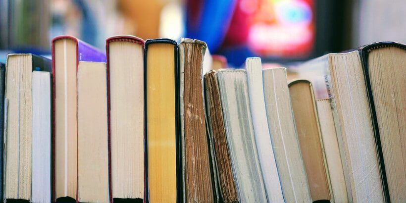 the worldneedsbooks row of books