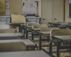 desks in class