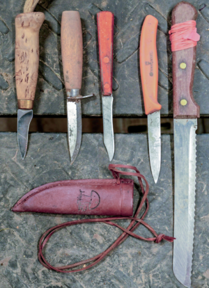 A potpourri of harvest knives