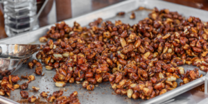 maple roasted nuts