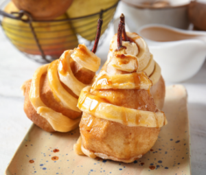 pears wrapped in pastry