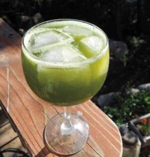 summer drinks, purslane elixir