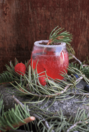 raspberry and blueberry. soda