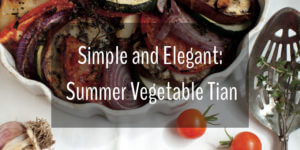 summer vegetable tian