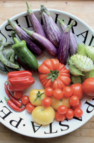 veggies from container gardening