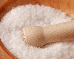 salt in a bowl